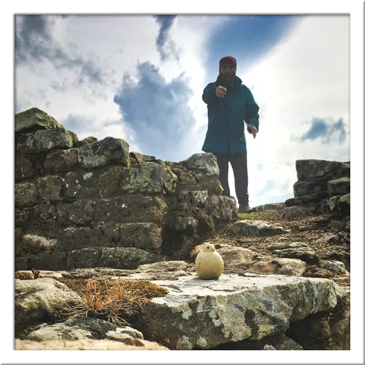 Daniel traveling in the UK